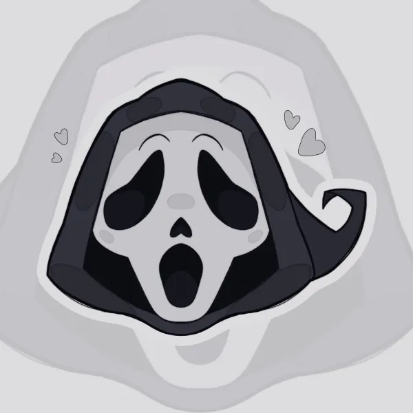 Ghostface Sticker
