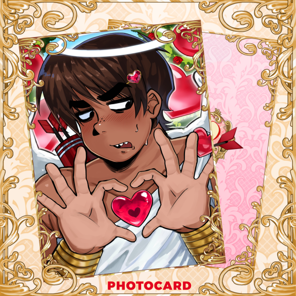 I HEART YOU || CUPIDS BOW || PHOTOCARD