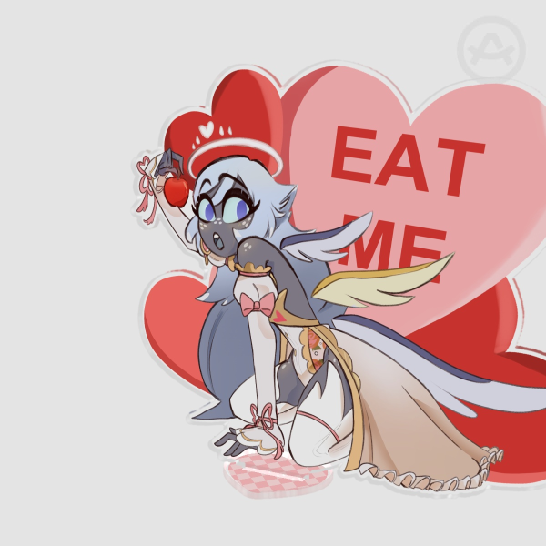 "Eat Me" Emily Valentine Acrylic Standee VER. A