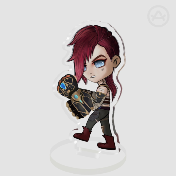 Arcane League of Legends Vi Standee