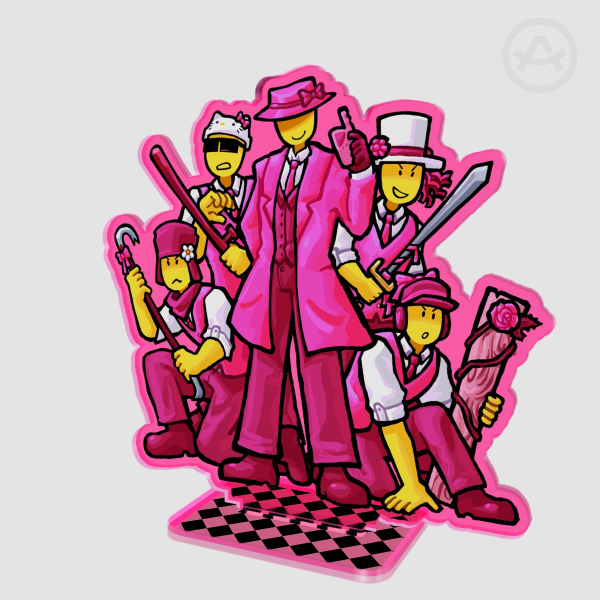 Pretty Princess Mafioso Acrylic Standees