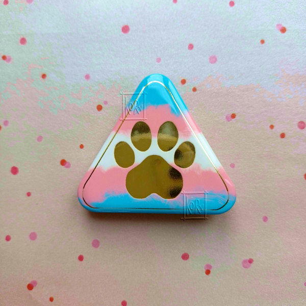 Trans paw pin