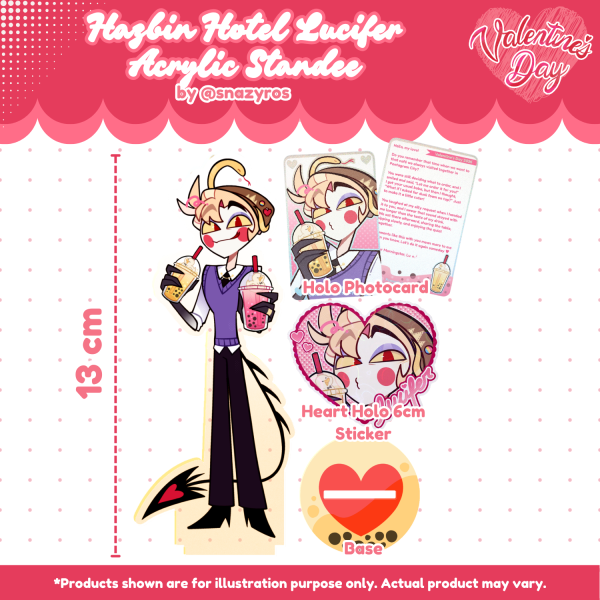 Lucifer Valentine's Day Full Set || Hazbin Hotel