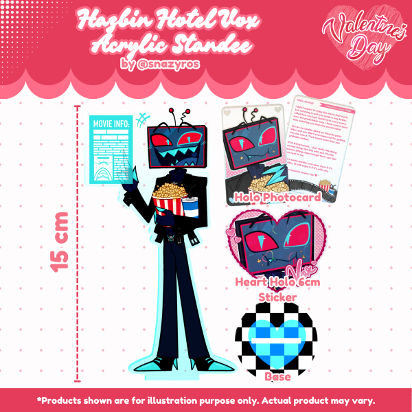 Vox Valentine's Day Full Set || Hazbin Hotel