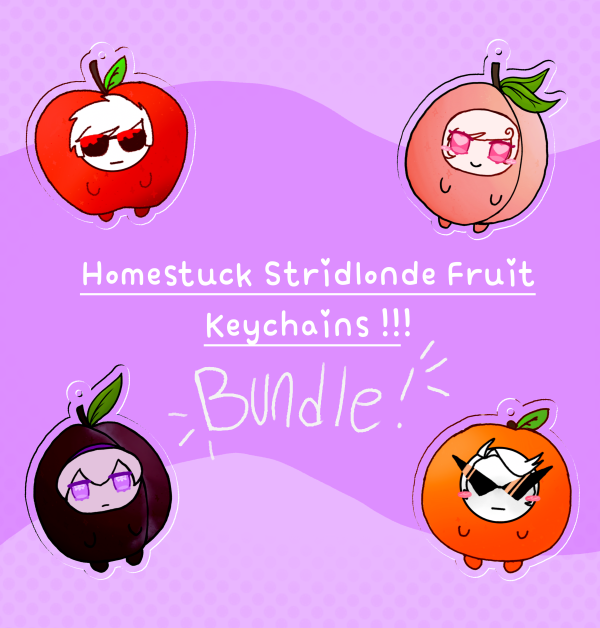 Strilonde Fruitstuck Keychains