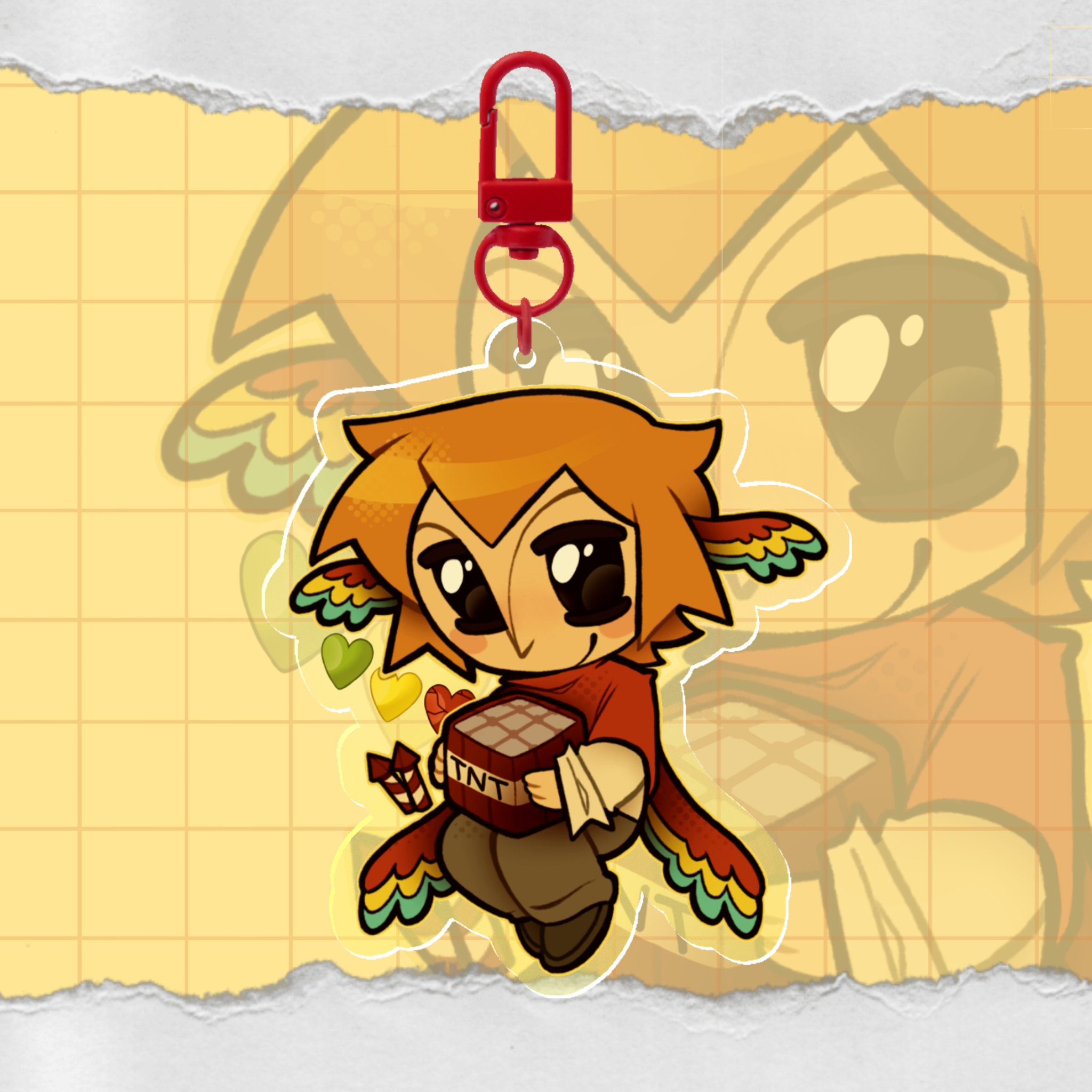 Grian Acrylic Keychain