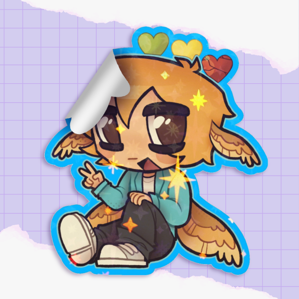Jimmy Die Cut Sticker