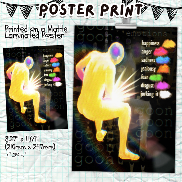 "goon." - Poster Print [Original]