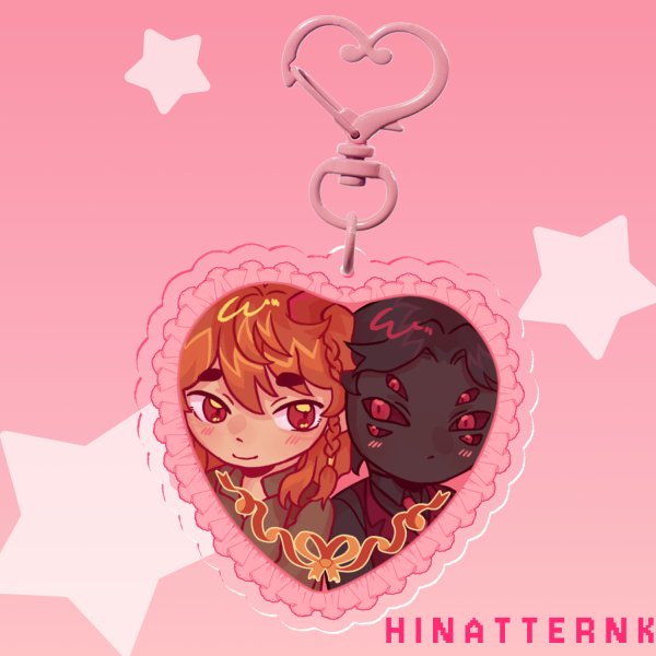 Kalle x Shtein Heart Acrylic Keychain