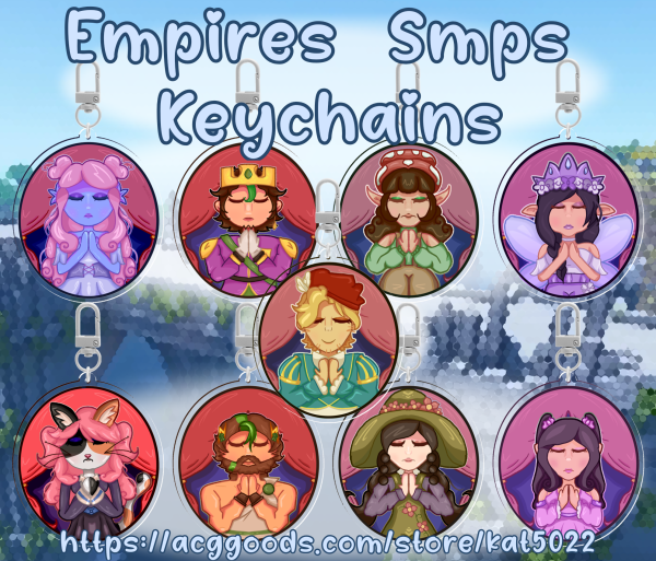 Empires Keychains Set Pack 1