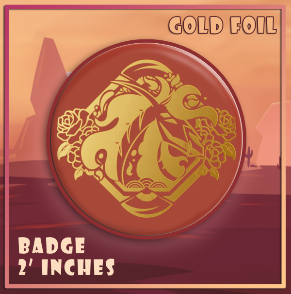 [Bombproof] Lunar New Year - Foil Badge