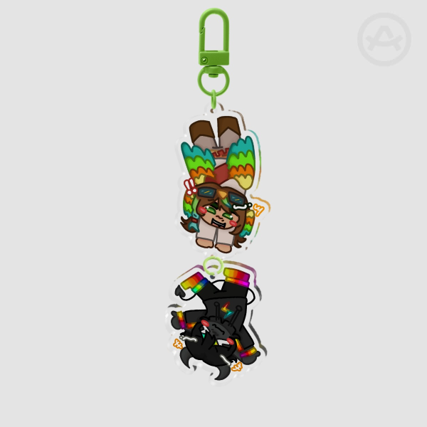 Havocduo linked keychain