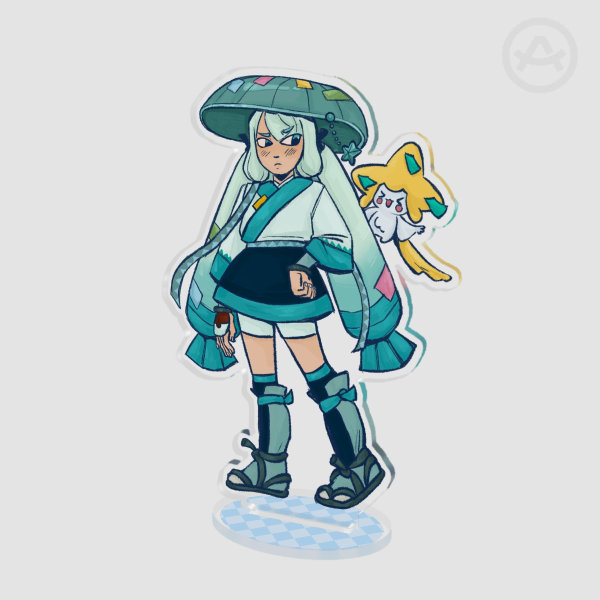 Steel Miku Standee
