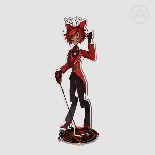 Alastor Hazbin Hotel Standee