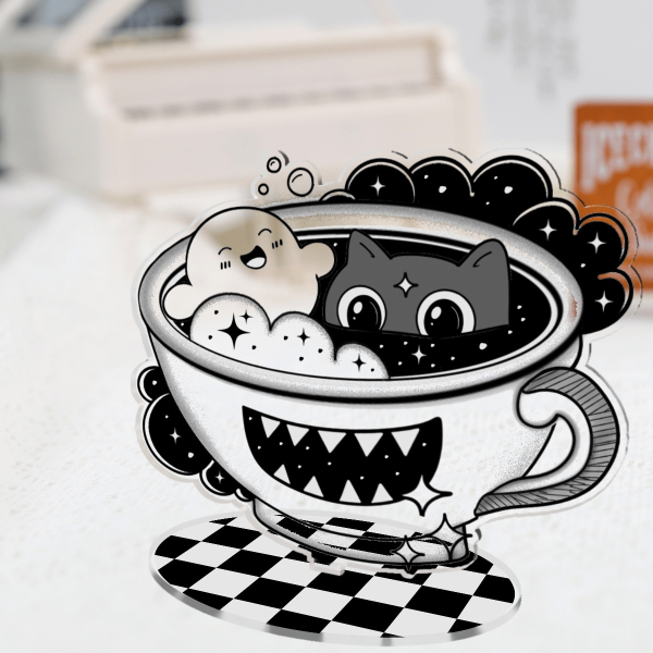 Kirby x Feral sip vintage standee