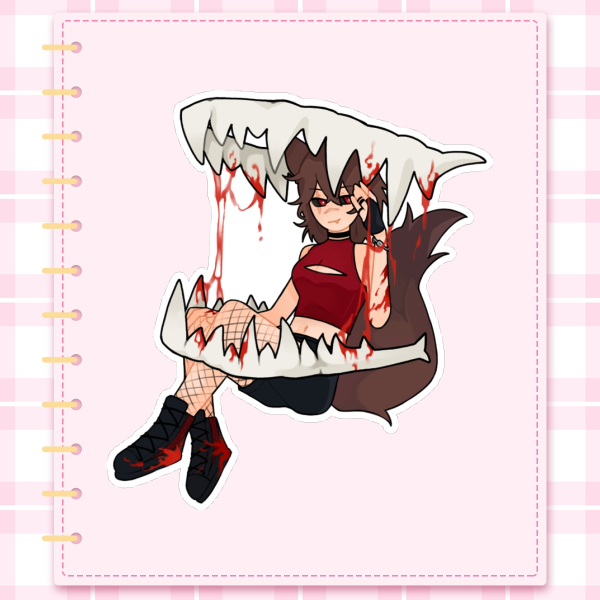 Rose Killer Stickers
