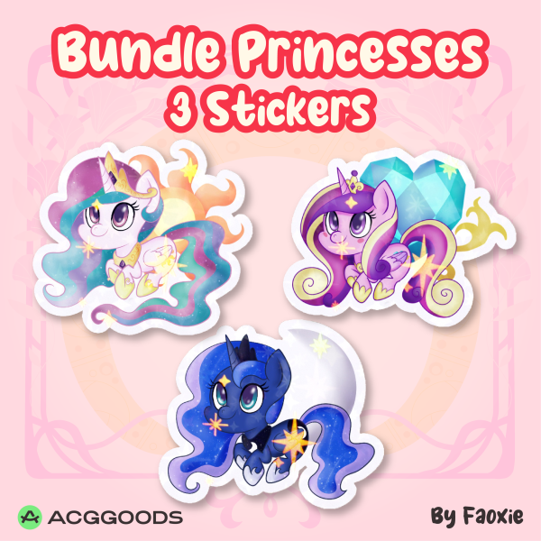Bundle Pony Princesses - Stickers