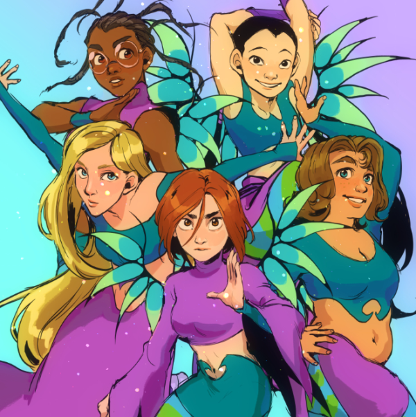 W.I.T.C.H. Sticker Set