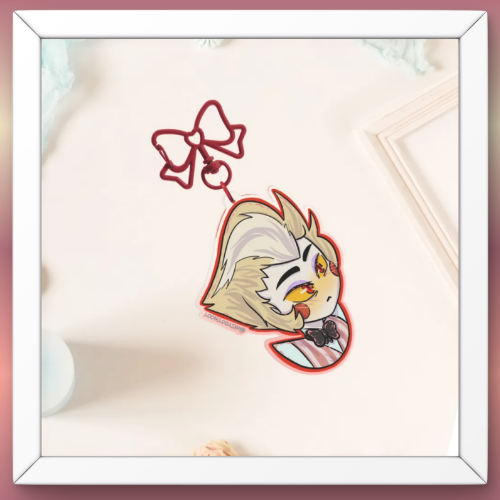'Teasing' Lucifer Acrylic Keychain