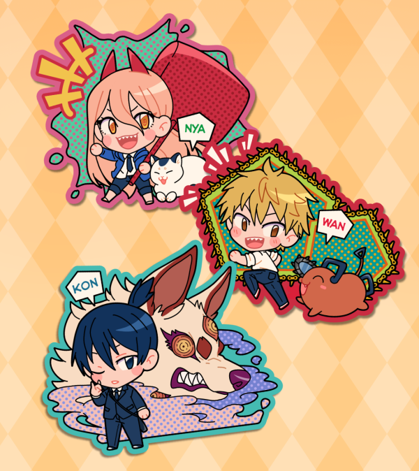 Chainsaw Man Sticker Set
