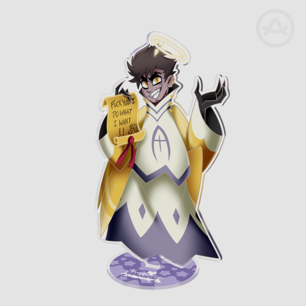Unmasked Adam Acrylic Standee