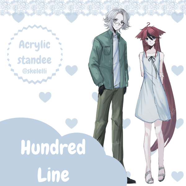 Saya no Uta Eitaku standee