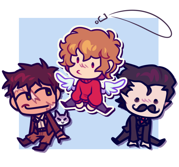Mini Hermit Phone Charms