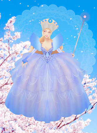 Clear Acrylic Standee || Movie Glinda The Good || WICKED
