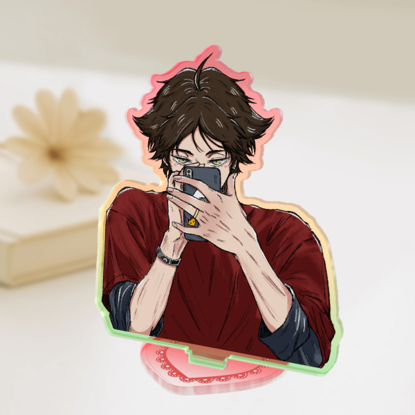 Suna Colored Edge Acrylic Standees