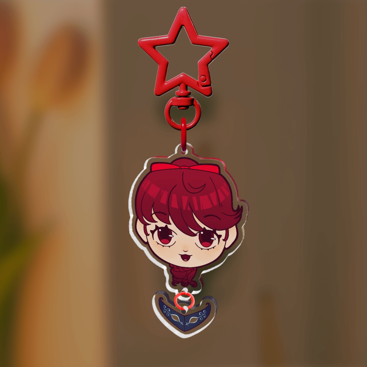 Sumire / Violet Keychain