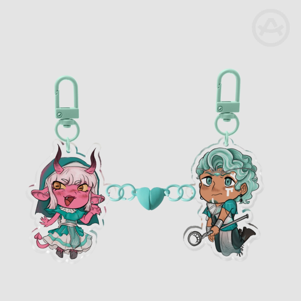 Wicanny critical role-Acrylic Magnet Keychains
