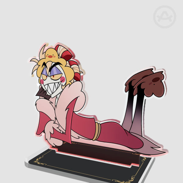 Laying lucifer in his robe