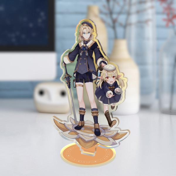 Albedo and Klee Acrylic Standees