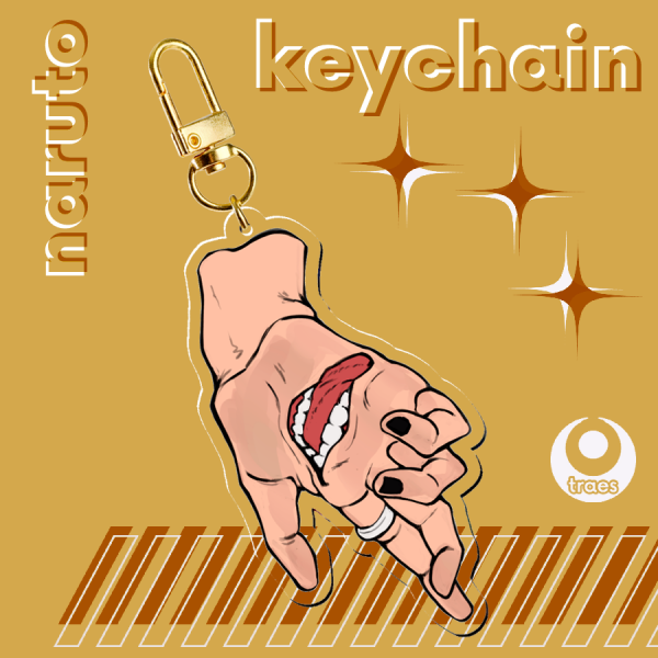 NARUTO - Deidara Hand Keychain