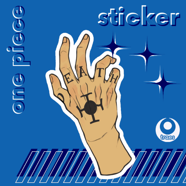 ONE PIECE - Trafalgar Law Hand Sticker