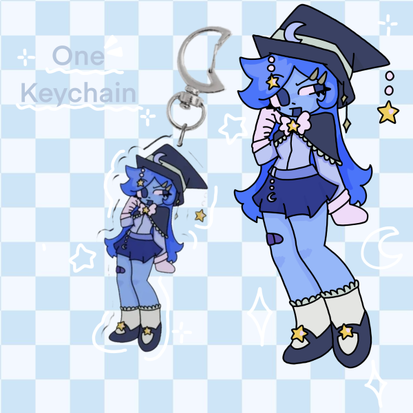 Clear Acrylic Keychains