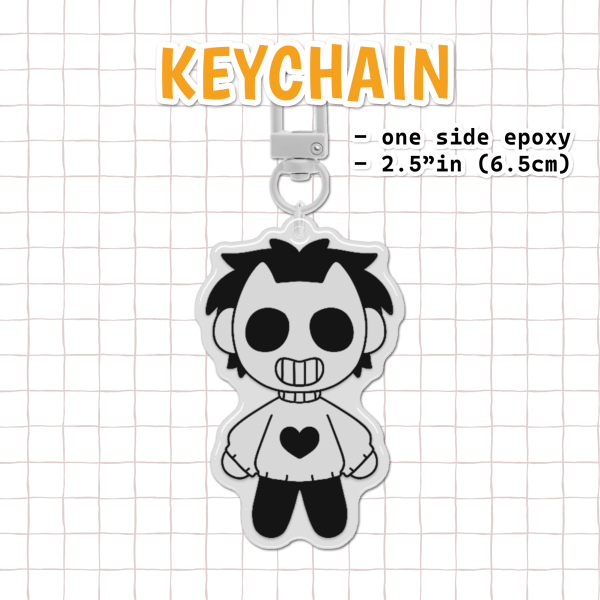 Zacharie - Acrylic Keychain !