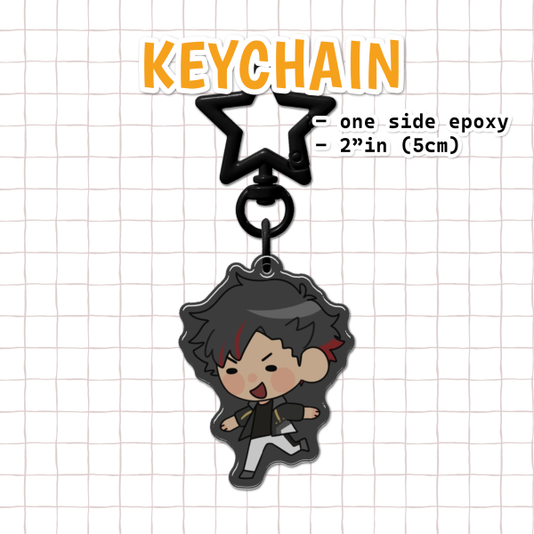 Ryusei BLACK - Acrylic Keychain !