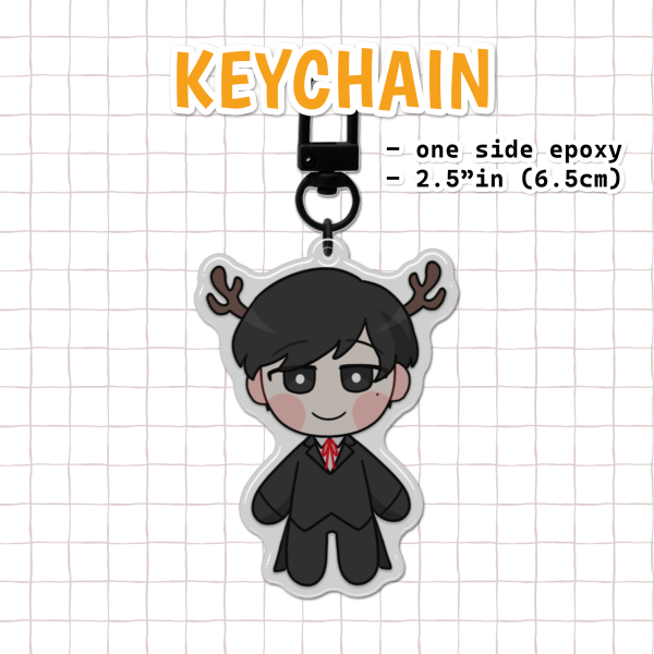 Aiden - Acrylic Keychain !