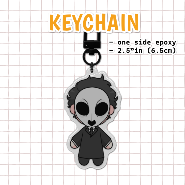 Umbrella Man - Acrylic Keychain !