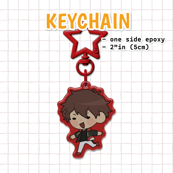 Ryusei RED - Acrylic Keychain !