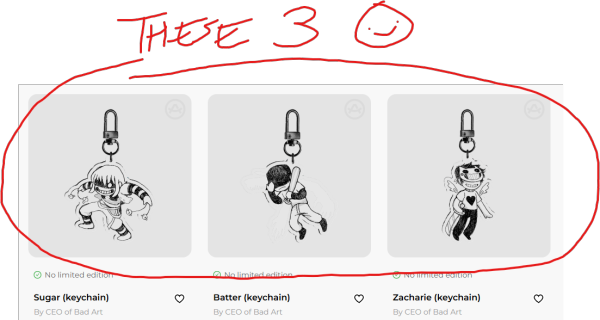 OFF keychains