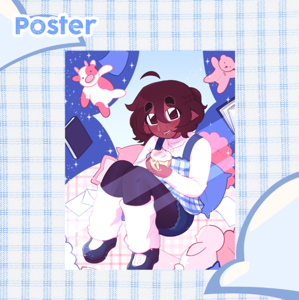 Peluches MAYA | Poster A4