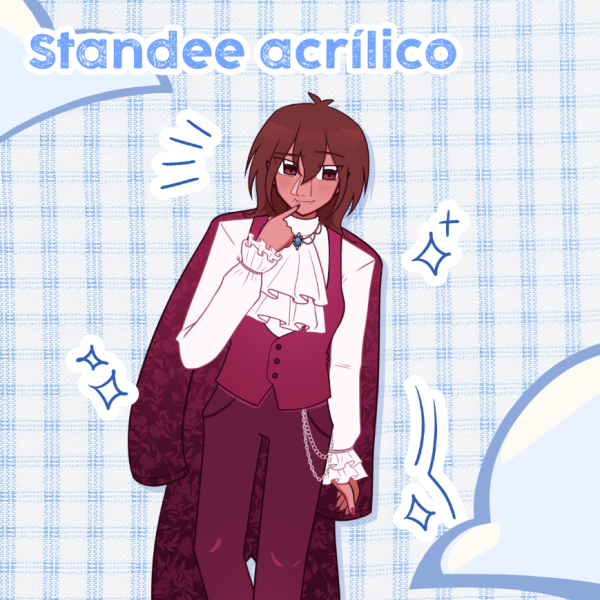 Luna VAMPIRO | Standee Acrílico