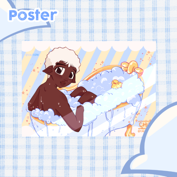 Bañera BELÉN | Poster A5