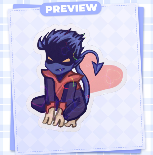 Nightcrawler chibi