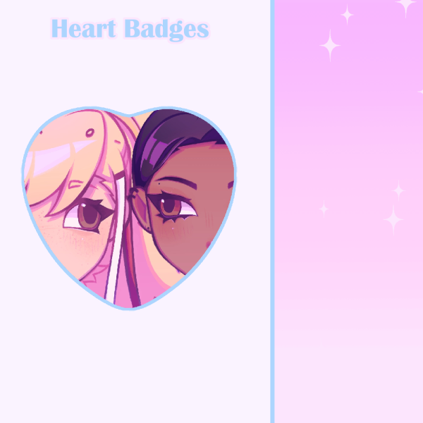 [ AINS ] Sakuhina Heart Badge