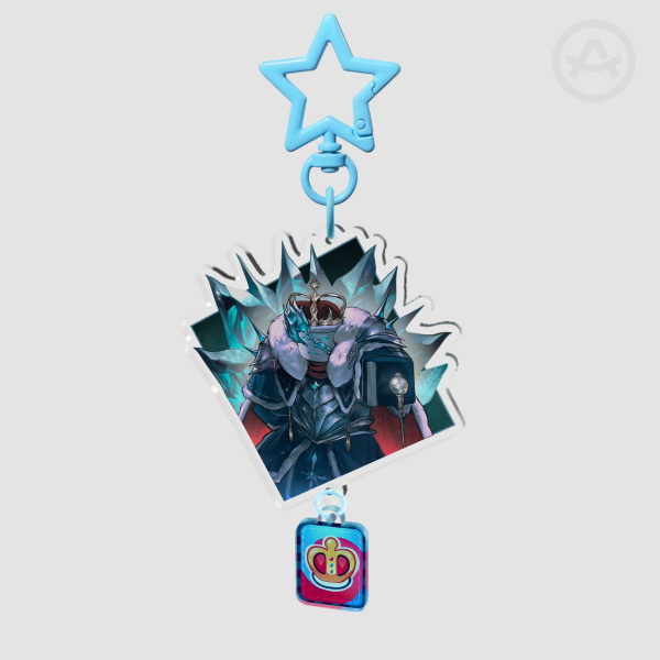 Cruel King connecting keychain
