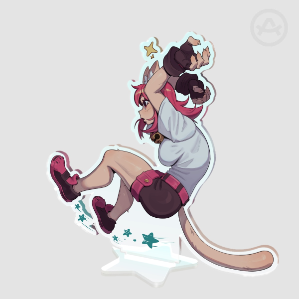 Abby 2 Acrylic Standees