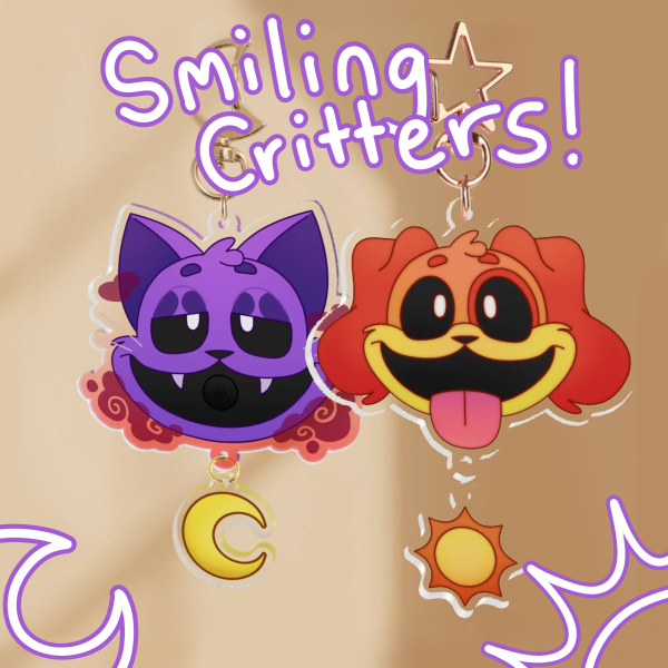 The Smiling critters duo! ☀️🌙